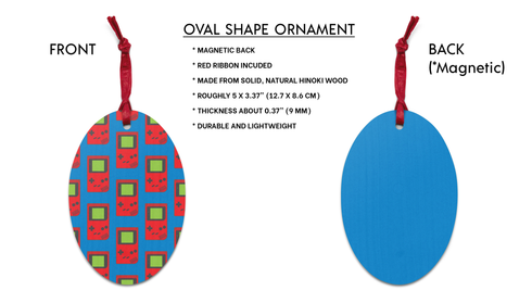 80s-90s Gaming Handheld Christmas Ornament (Magnetic)